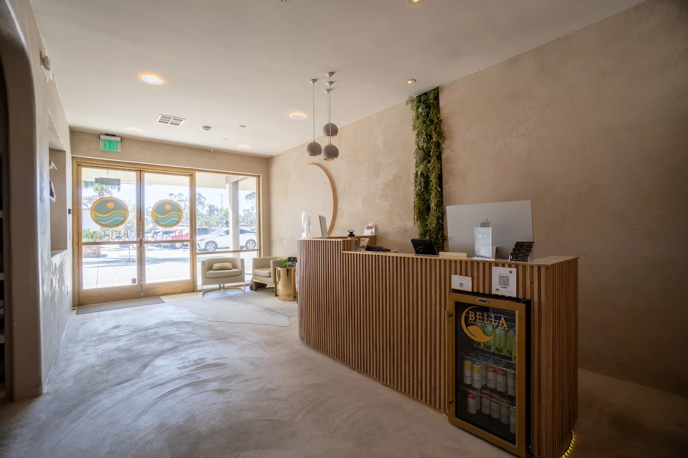 Walk-in entrance